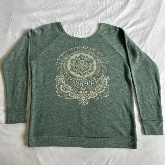Vintage Sweaters - Vintage Obey crew neck